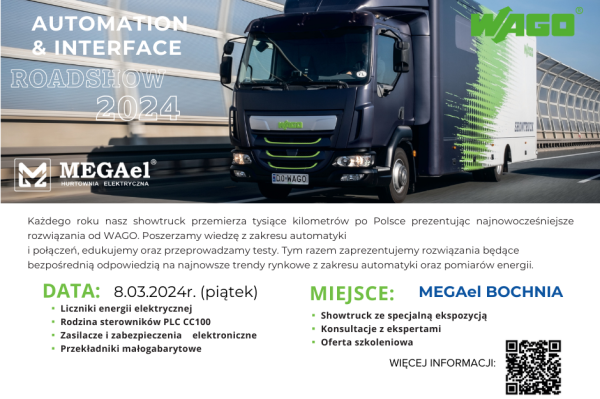 AUTOMATION& INTERFACE ROADSHOW 2024 w MEGAel Bochnia